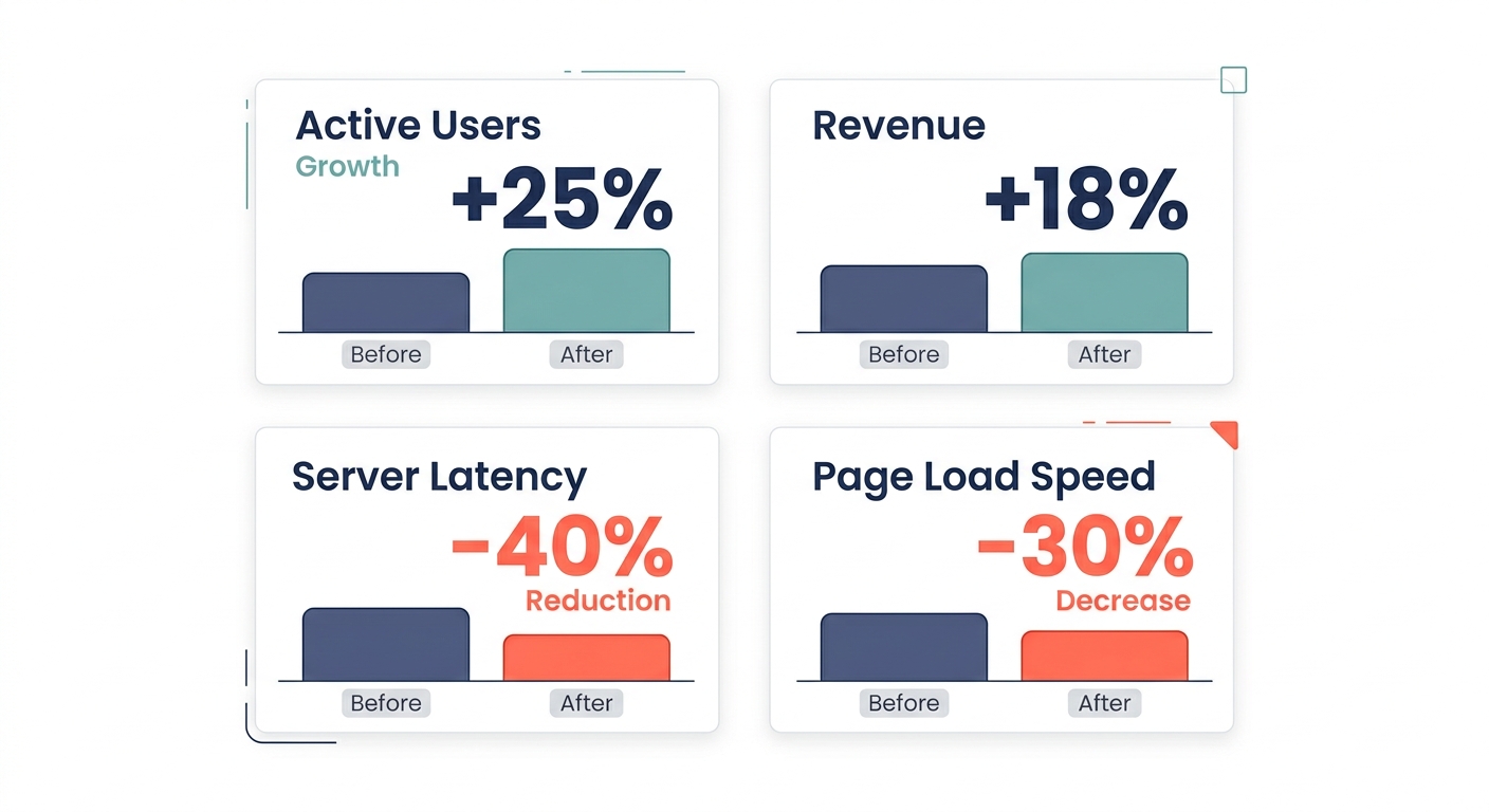 Four GitClear stats: moved code down, duplication and error-masking up